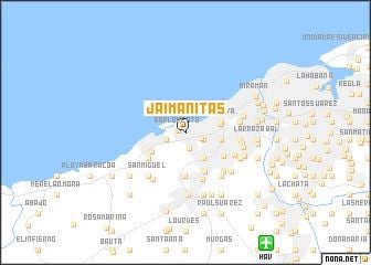 kaart van jaimanitas Kuba